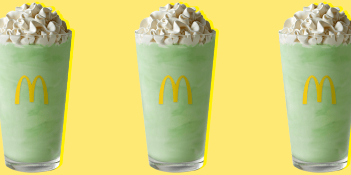 Shamrock shake nutrition facts